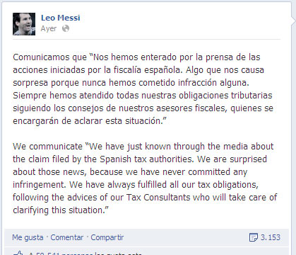 messi fraude hacienda